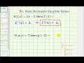 Understanding Derivatives