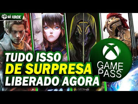 CARAMBA! 10 JOGOS LIBERADOS de SURPRESA com XBOX GAME PASS!