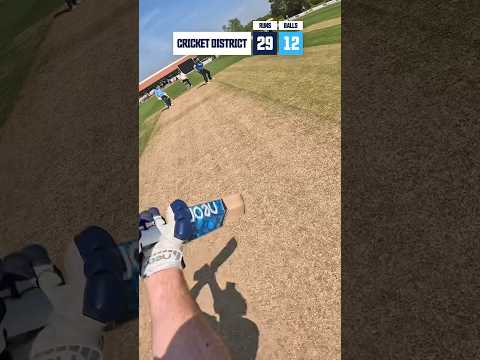 POV: You’re batting at the Content Creator Cup 🏏👀 #cricketdistrict