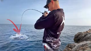 Ausnahmefisch beim Jiggen gefangen!!