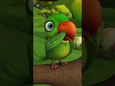 Main Tota Children Song, मैं तोता, Parrots Nursery Rhyme #maintotaharerangka #preschool #trending