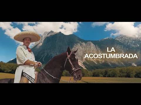 Antonio Aguilar - La Acostumbrada (Letra Oficial)