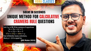 Solve in Seconds: Cramer's Rule with BIG numbers - How to solve fast???