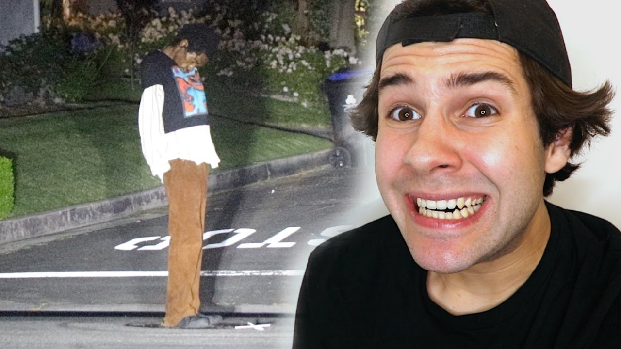 CAUGHT THIS MAN OUTSIDE MY HOUSE (FREAKOUT)