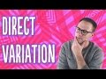 Exploring Direct Variation Concepts