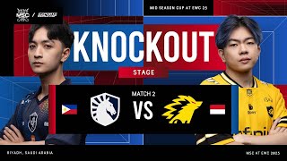 Team Liquid vs ONIC | DAY 8 |  MSC at EWC 25 |  Semifinal