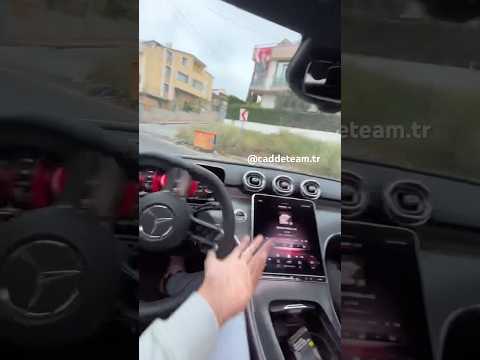 Mercedes virajda tutunamadı