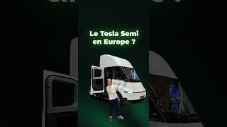 On a testé le Tesla Semi de 1090 ch ! #shorts