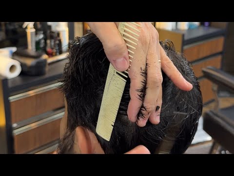 Como corta cabelo social todo na tesoura com técnicas do dia dia