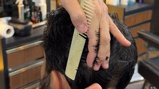 Como corta cabelo social todo na tesoura com técnicas do dia dia