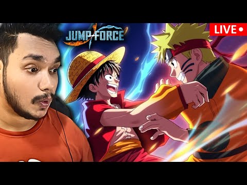 Can Luffy Beat Naruto? Jump Force MUGEN Ultimate Battle LIVE!