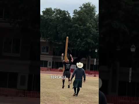 Mengapa sebelumnya dia tidak bisa membalikkan gelondongan kayu? #shorts