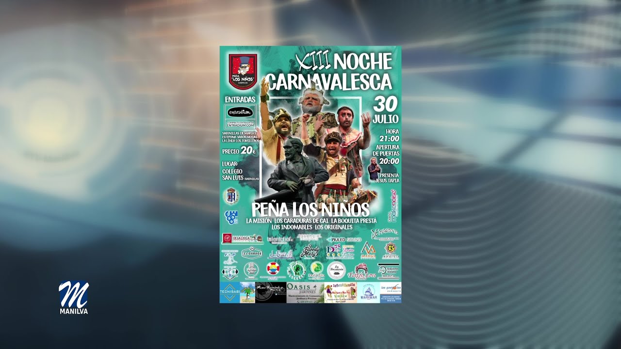 La XIII Noche Carnavalesca se celebrará el 30 de julio