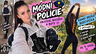MÓDNÍ POLICIE 👗👟👜 + BRZKÁ RANNÍ ROZCVIČKA V PŘÍRODĚ 🌿☀️ | 16. 9. 2026
