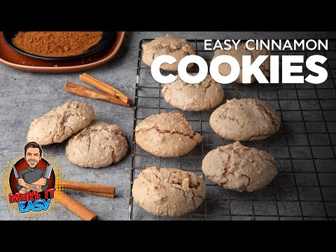 Easy Cinnamon Cookies | Make It Easy | Akis Petretzikis