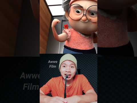 gigi palsu nenek ini dilepas paksa ...Awwe Film
