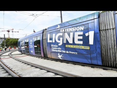 Tramway vers la gare Sud de France : les premières rames vont tester l'extension de la ligne 1