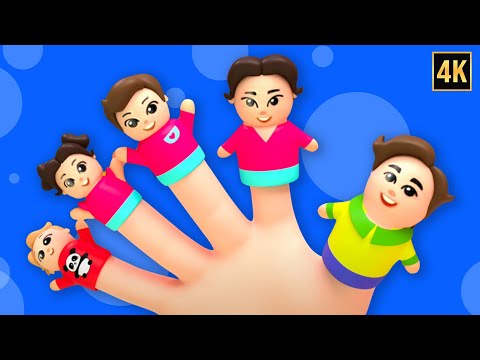 5 Finger Family Song + More Nursery Rhymes for Kids