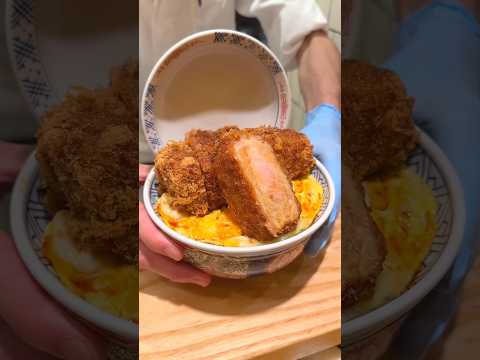 極厚カツ丼がたまらん！