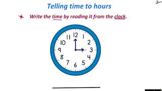 Time using analog and digital clock (in hours)