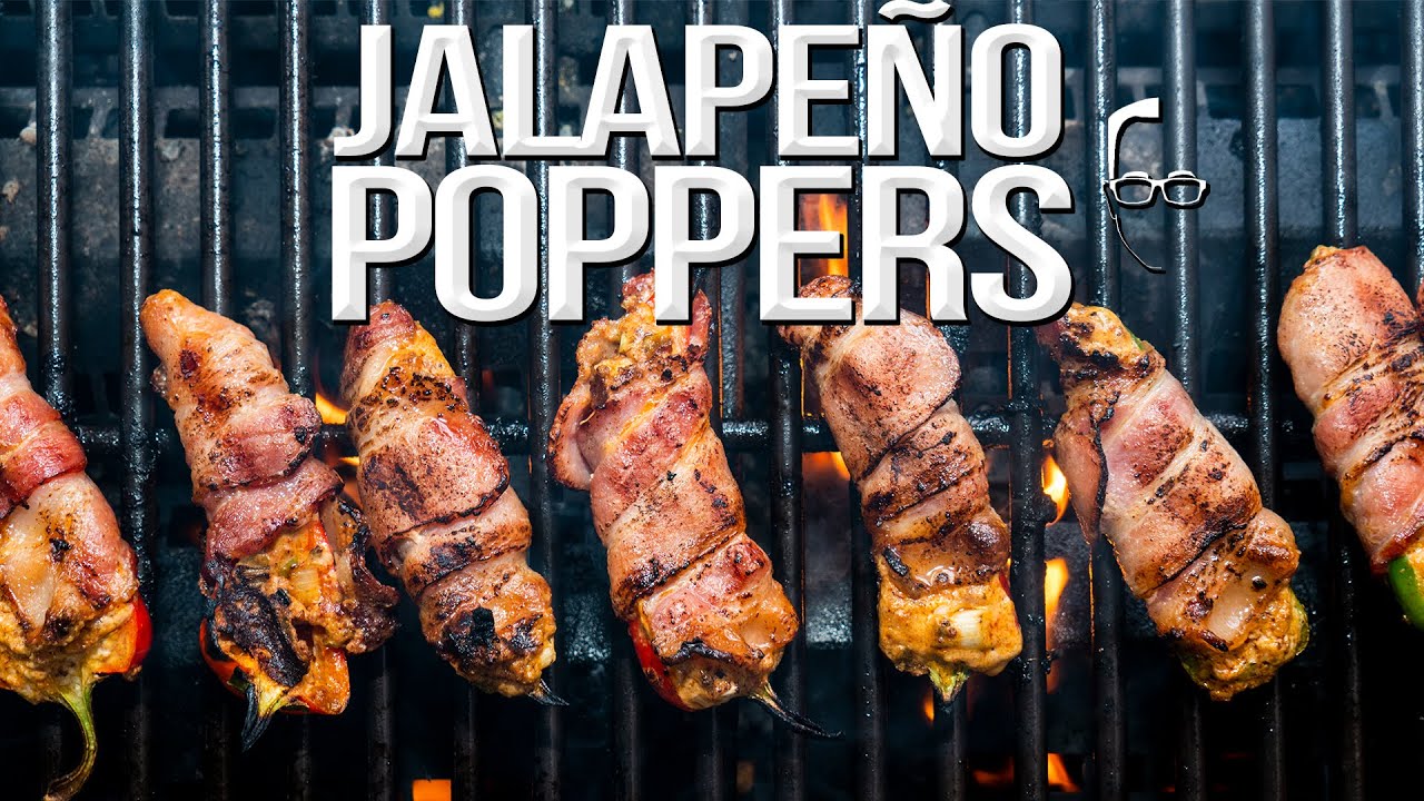 THE BEST BACON WRAPPED JALAPE O POPPERS SAM THE COOKING GUY 4K