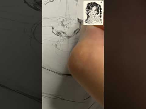 تحدى رسم مختلف مع الرسام حسين 🤩 الون بألوان ايه 🤔🤔 #art #رسم
