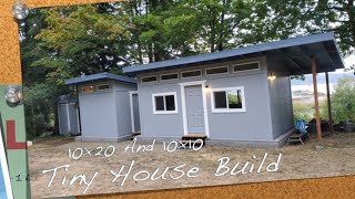 Tiny House Build - Start To Finish - Oregon Coast