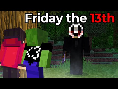 We Survived in Minecraft on FRIDAY THE 13TH...