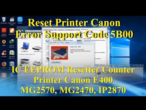 Canon Mg2520 Error Code 5b00 11 2021