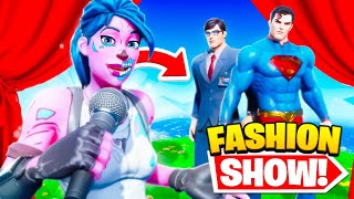 SUPERHERO ONLY FASHION SHOW! *GONE WRONG* (Fortnite)