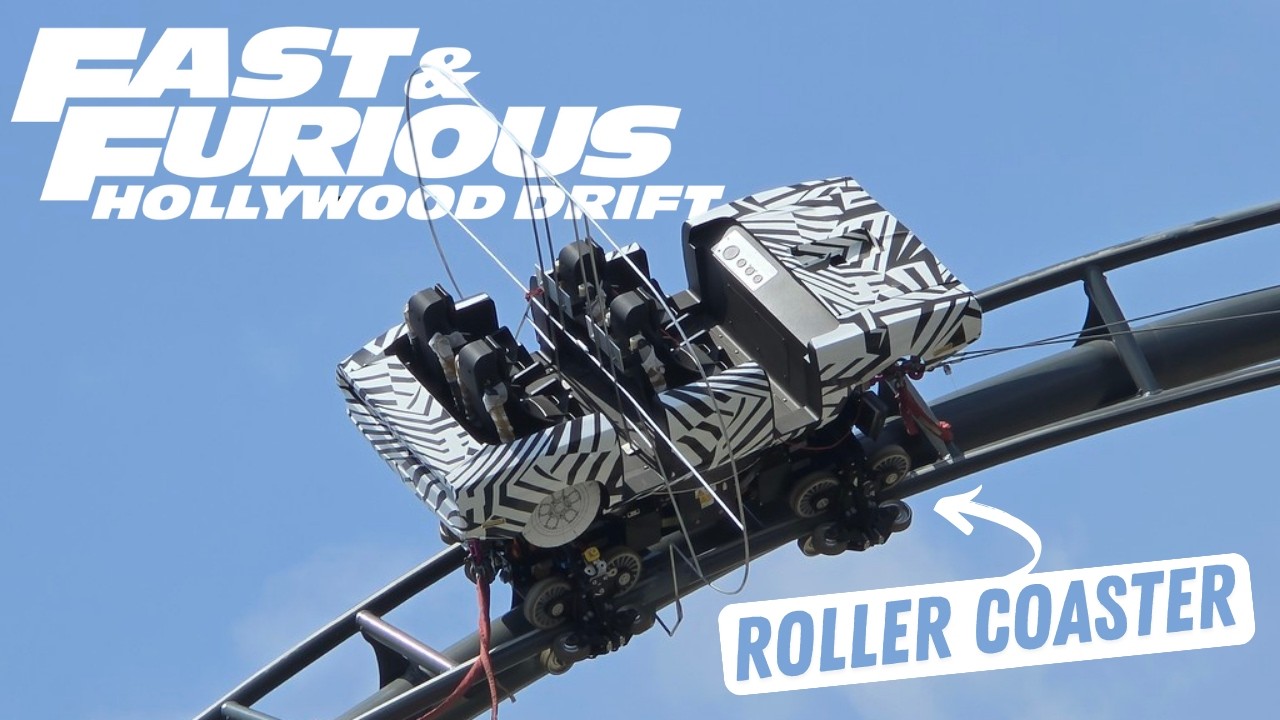 🎢FAST and FURIOUS roller coaster🤯 (ça s'annonce INCROYABLE !)