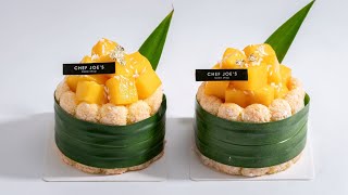 Mango Charlotte เค้กมะม่วง ชาร์ลอตต์มะม่วง ทำขนมกับเชฟโจ Ep.147