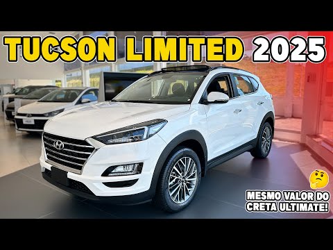 HYUNDAI TUCSON LIMITED 2025 - Custa o Mesmo Valor do Creta Ultimate!