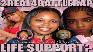 WOMEN BATTLE RAP ON LIFE SUPPORT? KRISSY YAMAGUCCI WALKS OFF? JAZ MOVING STRATEGICALLY! #lifesupport