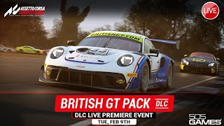 British GT Pack DLC Preview Event - Rückenschmerzen-Edition! Assetto Corsa Competizione