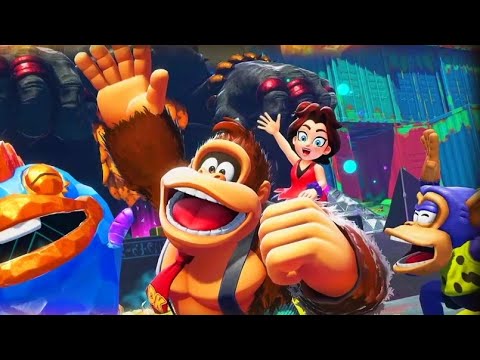 Donkey Kong Bananza Final Boss + Credits Song