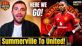 🚨 CRYSENCIO SUMMERVILLE TO MANCHESTER UNITED AGREED! FABRIZIO ROMANO CONFIRMS HUGE TRANSFER UPDATE!