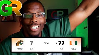 Miami Hurricanes BLOWS OUT FAMU to improve to 2-0