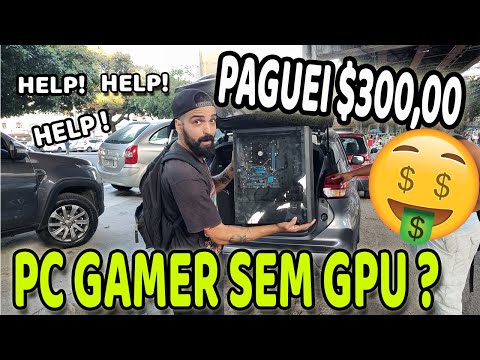 ELE COMPROU UM PC GAMER NA FEIRA DO ROLO MAS NÃO TINHA NADA DENTRO DO GABINETE ,PEGA RATÃO ?