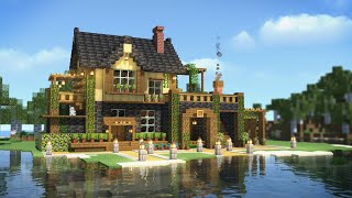 Minecraft - How to Build an ULTIMATE SURVIVAL COTTAGE!