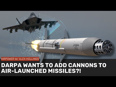 DARPA's wants to arm a missile with cannons?!