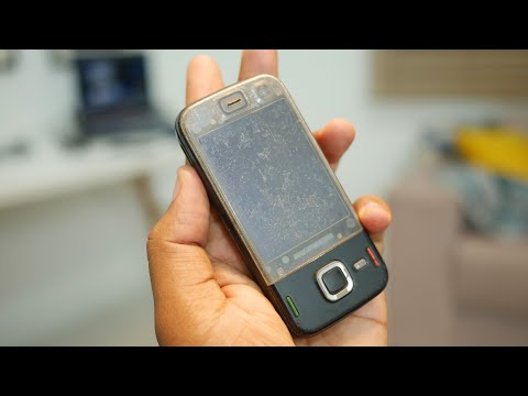 (PORTUGUESE) Restauração do antigo Celular Nokia N85 (TimeLapse)