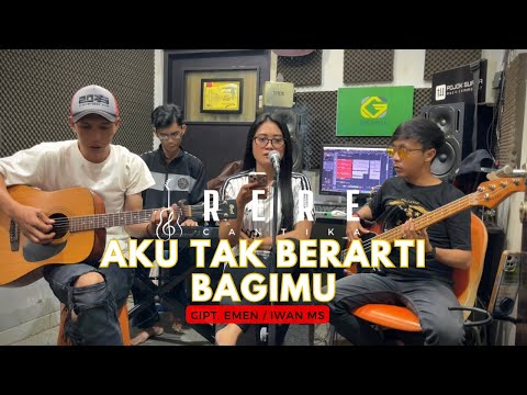 AKU TAK BERARTI BAGIMU - AZIZAH MAUMERE (LIVE COVER RERE CANTIKA) POJOK SUARA VERSI AKUSTIK