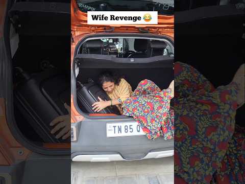 💯 Wife's Revenge💢 | 😱 real end twist 🤣 #shorts #trending #funny #comedy #bhuvijegan  #viralvideo