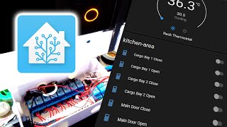 Refitting the Air System with Home Assistant for our Double Decker Coach | Smart Home on Wheels