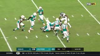 Carson Wentz vs. Miami Dolphins (Week 13, 2019) - Every Throw