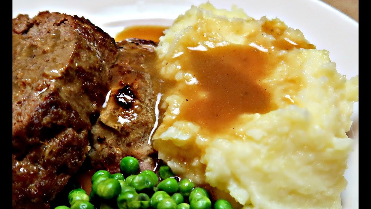 Mashed Potatoes and Brown Gravy Recipe - How to make
