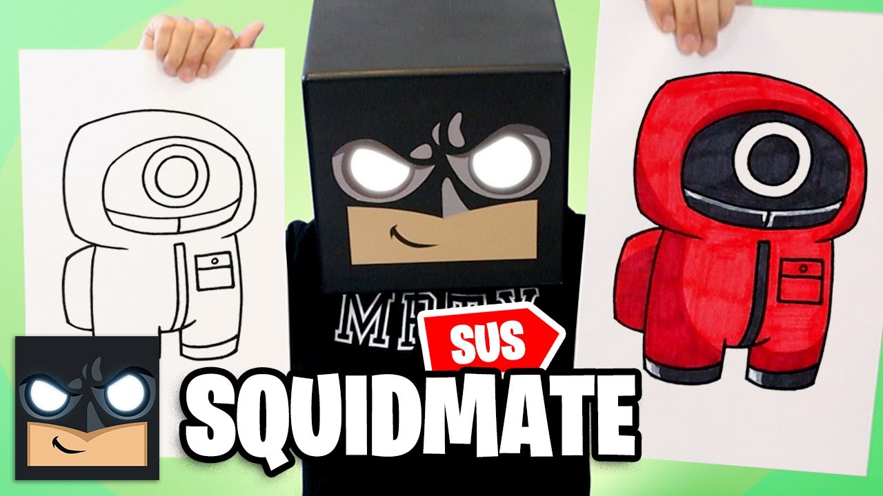 How To Draw Squid Game Crewmate - Among Us