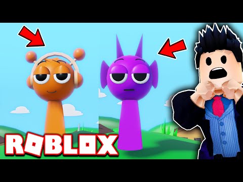 3D Sprunki RP Morphs And Animations In Roblox!