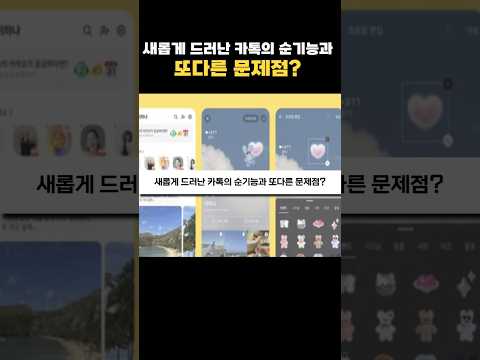 카톡의 순기능과 문제점
